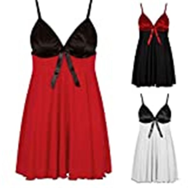 designer women's christmas sleepwear set classic sleepwears dress night nightdress summer womens underwear suspender skirt temptation l, Black;red
designer women's christmas sleepwear set classic sleepwears dress night nightdress summer womens underwear suspender skirt temptation l, Black;red