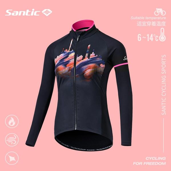 racing jackets santic women cycling winter warm fabric riding fleece windbreaker mtb bike coat reflective jacket asian size s-3xl, Black;red
racing jackets santic women cycling winter warm fabric riding fleece windbreaker mtb bike coat reflective jacket asian size s-3xl, Black;red