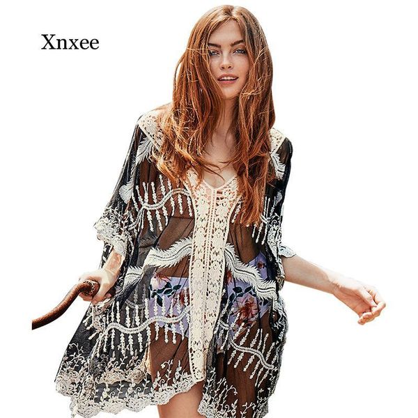bohe deep v neck mesh transparent half sleeve women lace hollow stitching blouse ladies elegant bowknot shirts clothing women's swimwe, White;black
bohe deep v neck mesh transparent half sleeve women lace hollow stitching blouse ladies elegant bowknot shirts clothing women's swimwe, White;black