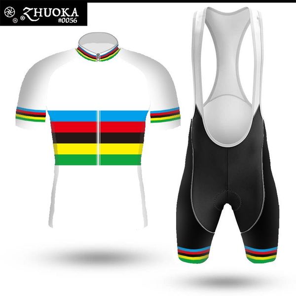 zhuoka hygroscopic, sweat wicking, breathable and sunscreen to customize summer rainbow bar cycling suit short sleeve man racing sets, Black;blue
zhuoka hygroscopic, sweat wicking, breathable and sunscreen to customize summer rainbow bar cycling suit short sleeve man racing sets, Black;blue