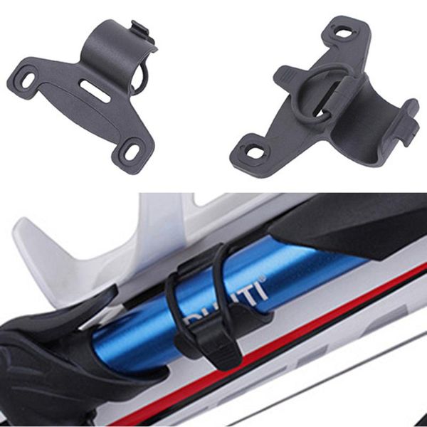 bike pumps 1pcs bicycle air pump clip inflator holder black plastic mountain road mount elastic band accessories 
bike pumps 1pcs bicycle air pump clip inflator holder black plastic mountain road mount elastic band accessories