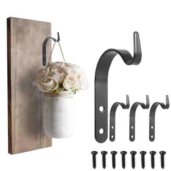 2/4/6pcs flower pot plant basket hook bending durable iron flowerpot hanger hanging bracket garden decoration hooks & rails
2/4/6pcs flower pot plant basket hook bending durable iron flowerpot hanger hanging bracket garden decoration hooks & rails