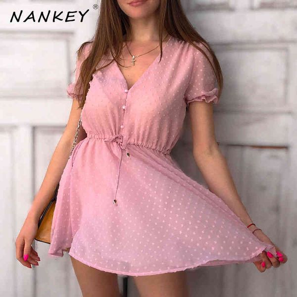 pink casual holiday botton women dress summer v-neck short flare sleeve mini dress high waist single-breasted vestidos 210412, Black;gray
pink casual holiday botton women dress summer v-neck short flare sleeve mini dress high waist single-breasted vestidos 210412, Black;gray