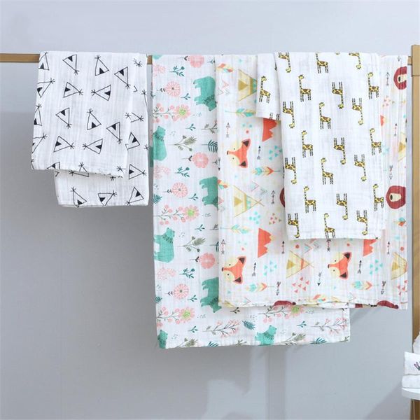 layers muslin 100% cotton baby swaddle cartoon soft born blankets bath gauze infant wrap sleepsack stroller cover 110*120cm & swaddling
layers muslin 100% cotton baby swaddle cartoon soft born blankets bath gauze infant wrap sleepsack stroller cover 110*120cm & swaddling