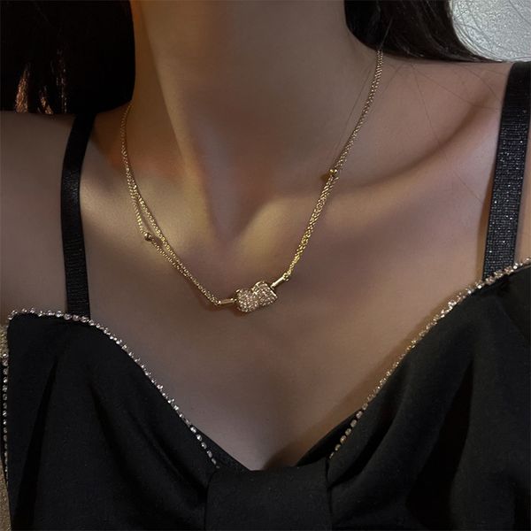 chen meng's diamond studded table tennis racket necklace fairy style personality fashion chain temperament trend clavicle neck, Silver
chen meng's diamond studded table tennis racket necklace fairy style personality fashion chain temperament trend clavicle neck, Silver