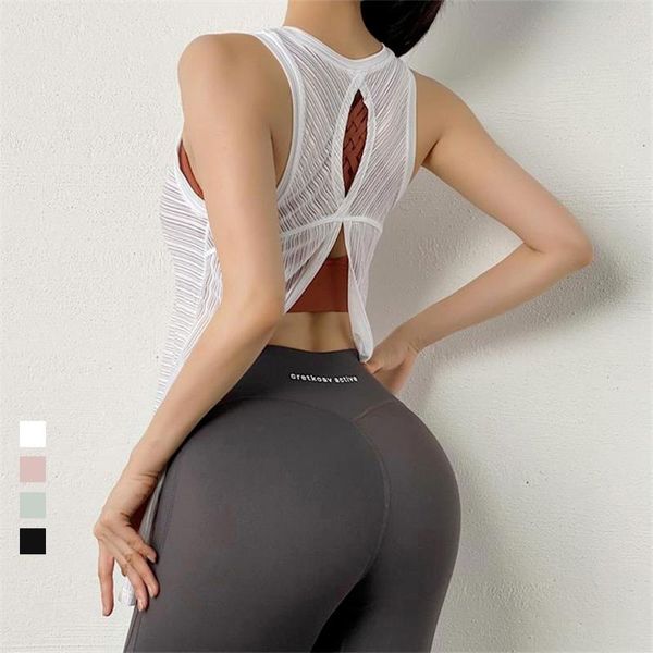 running jerseys spring and summer 2021 quick-drying mesh loose fitness vest women's sports blouse breathable split yoga, Black;blue
running jerseys spring and summer 2021 quick-drying mesh loose fitness vest women's sports blouse breathable split yoga, Black;blue