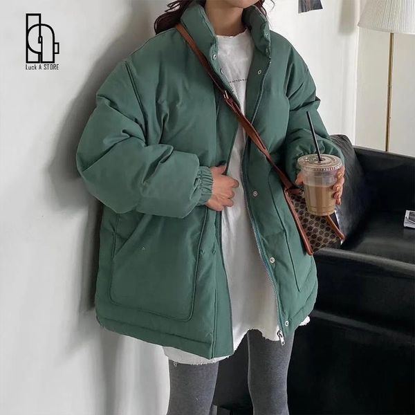 women's down & parkas luck a women short solid warm thicker winter loose outwear zipper button all-match stand collar casual coats, Black
women's down & parkas luck a women short solid warm thicker winter loose outwear zipper button all-match stand collar casual coats, Black