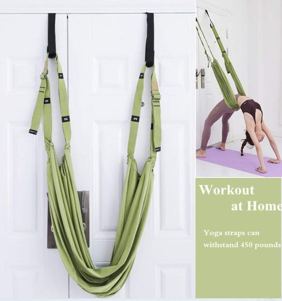 resistance bands adjustable aerial yoga strap hammock swing stretching anti-gravity inversion exercises multilayer belt flexibility trainer
resistance bands adjustable aerial yoga strap hammock swing stretching anti-gravity inversion exercises multilayer belt flexibility trainer