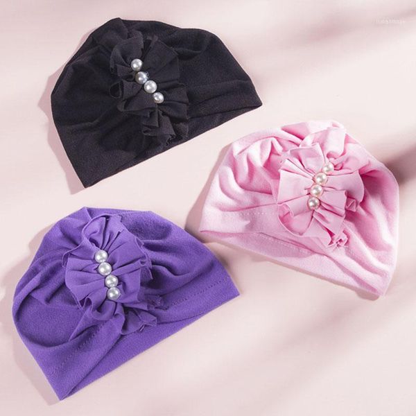 caps & hats fashion pearl fold baby hat born elastic turban for girls solid color cotton infant kids beanie cap1, Yellow
caps & hats fashion pearl fold baby hat born elastic turban for girls solid color cotton infant kids beanie cap1, Yellow