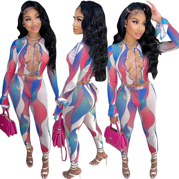 women's two piece pants casaul women jumpsuit hollow out print long full sleeve romper overalls, White
women's two piece pants casaul women jumpsuit hollow out print long full sleeve romper overalls, White