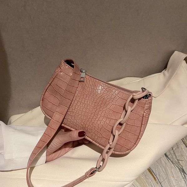 cross body sell well crocodile pattern baguette bags mini pu leather shoulder for women chain designer luxury handbag female tote
cross body sell well crocodile pattern baguette bags mini pu leather shoulder for women chain designer luxury handbag female tote