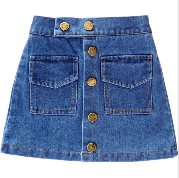 summer baby girls jean skirts sweety denim for kids casual single breasted school miniskirts girl, Blue
summer baby girls jean skirts sweety denim for kids casual single breasted school miniskirts girl, Blue