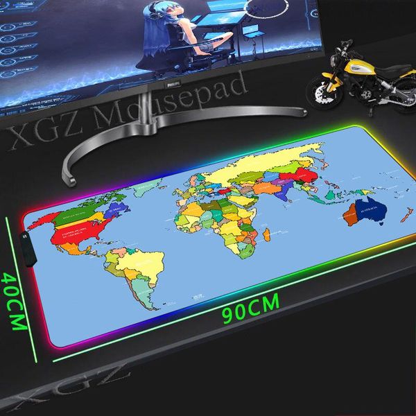 mouse pads & wrist rests xgz custom large rgb gaming pad lock-edge anime color old map computer keyboard desk mat speed natural rubber non-s 
mouse pads & wrist rests xgz custom large rgb gaming pad lock-edge anime color old map computer keyboard desk mat speed natural rubber non-s