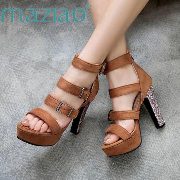 flock high heels platform shoes woman buckle zip summer office women gladiator sandals big size 35-44 dress, Black
flock high heels platform shoes woman buckle zip summer office women gladiator sandals big size 35-44 dress, Black
