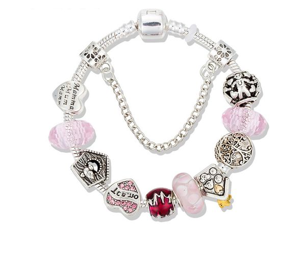 pand strands bracelet with crystal beads in lovely color 17cm-21cm length with diamonds and diy heart ornaments, Black
pand strands bracelet with crystal beads in lovely color 17cm-21cm length with diamonds and diy heart ornaments, Black
