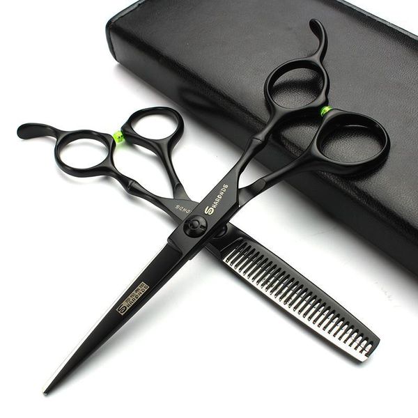black 6 inch professional cutting scissors and thinning salon hair stylist hairdressing tool set1
black 6 inch professional cutting scissors and thinning salon hair stylist hairdressing tool set1
