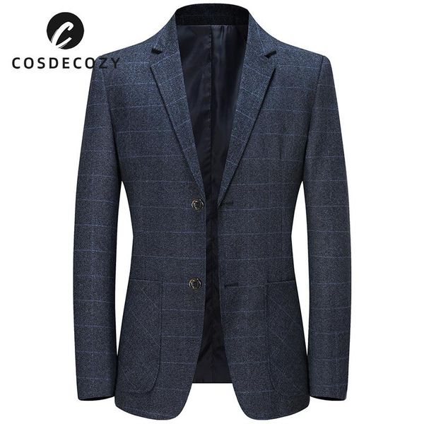 cosdecozy men suit blazer plaid spring autumn casual notch single breasted slim fit work coat clothing men's suits & blazers, White;black
cosdecozy men suit blazer plaid spring autumn casual notch single breasted slim fit work coat clothing men's suits & blazers, White;black