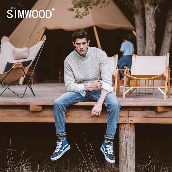 autumn winter cable-knit sweater men wool blend warm knitwear classical pullovers knit jumper sj121220 210820, White;black
autumn winter cable-knit sweater men wool blend warm knitwear classical pullovers knit jumper sj121220 210820, White;black