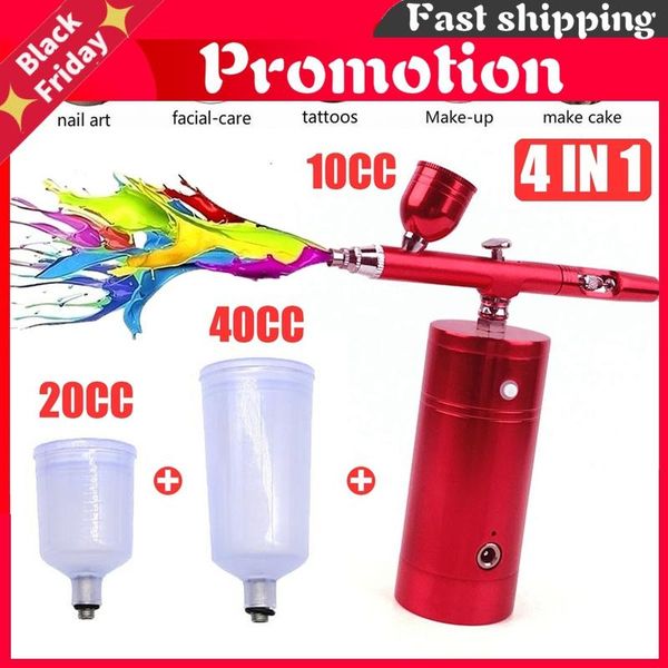 wireless airbrush kit for nail art face paint cake coloring spray pen gun with rechargeable compressor ink cup professional guns
wireless airbrush kit for nail art face paint cake coloring spray pen gun with rechargeable compressor ink cup professional guns