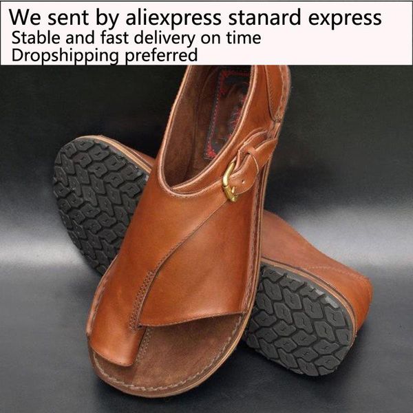 women's flat sandal summer shoes buckle casual sewing women retro sandalias female ladies comfy plain sandals, Black
women's flat sandal summer shoes buckle casual sewing women retro sandalias female ladies comfy plain sandals, Black