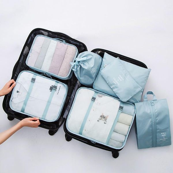 storage bags 7pcs/set travel set bag organizer luggage suitcase packing cube 2021 shoe clothe for traveling pouch kit
storage bags 7pcs/set travel set bag organizer luggage suitcase packing cube 2021 shoe clothe for traveling pouch kit