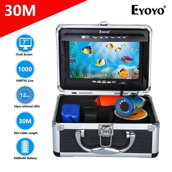 fish finder eyoyo underwater fishing camera 7 inch 1000tvl waterproof video 12pcs infrared lamp ice
fish finder eyoyo underwater fishing camera 7 inch 1000tvl waterproof video 12pcs infrared lamp ice