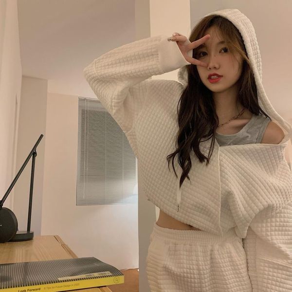 women's two piece pants spring autumn sweatshirt setup casual stitching hoodie and loose comfortable pocket sports two-piece set home s, White
women's two piece pants spring autumn sweatshirt setup casual stitching hoodie and loose comfortable pocket sports two-piece set home s, White