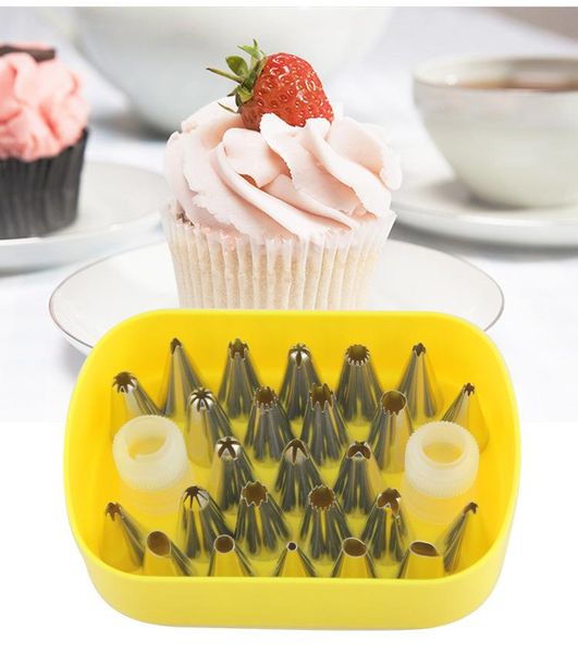 baking & pastry tools 25pcs/set stainless steel icing piping nozzles tips set cake diy decorating accessories
baking & pastry tools 25pcs/set stainless steel icing piping nozzles tips set cake diy decorating accessories