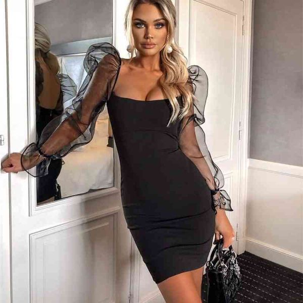women designer puff sleeve red white black bandage dress high street elegant celebrity evening party vestido 210527, Black;gray
women designer puff sleeve red white black bandage dress high street elegant celebrity evening party vestido 210527, Black;gray