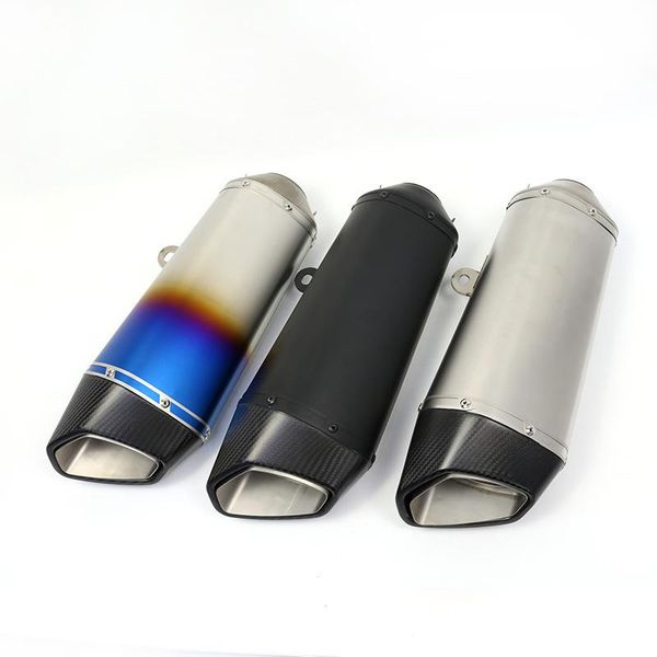 motorcycle exhaust system 60mm pipe with db killer motor muffler carbon fiber gp-project scooter s1000rr r6 r3 r1 fz6 nmax
motorcycle exhaust system 60mm pipe with db killer motor muffler carbon fiber gp-project scooter s1000rr r6 r3 r1 fz6 nmax