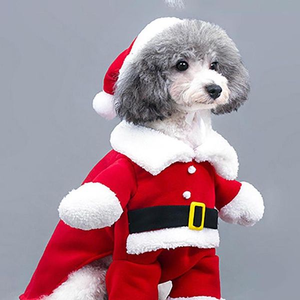 dog apparel christmas pet santa claus suit costumes cat puppy warm comfortable jumpsuit hoodies clothes
dog apparel christmas pet santa claus suit costumes cat puppy warm comfortable jumpsuit hoodies clothes