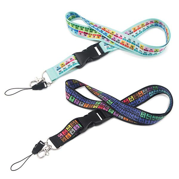 keychains 1pcs colorful print neck straps keychain chemistry periodic table of elements lanyards key chain cell phone rope teachers gift, Silver
keychains 1pcs colorful print neck straps keychain chemistry periodic table of elements lanyards key chain cell phone rope teachers gift, Silver