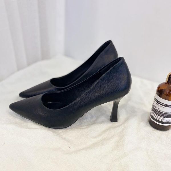 dress shoes limeike 2021 women pumps thin heels pointed toe heel lady office, Black
dress shoes limeike 2021 women pumps thin heels pointed toe heel lady office, Black