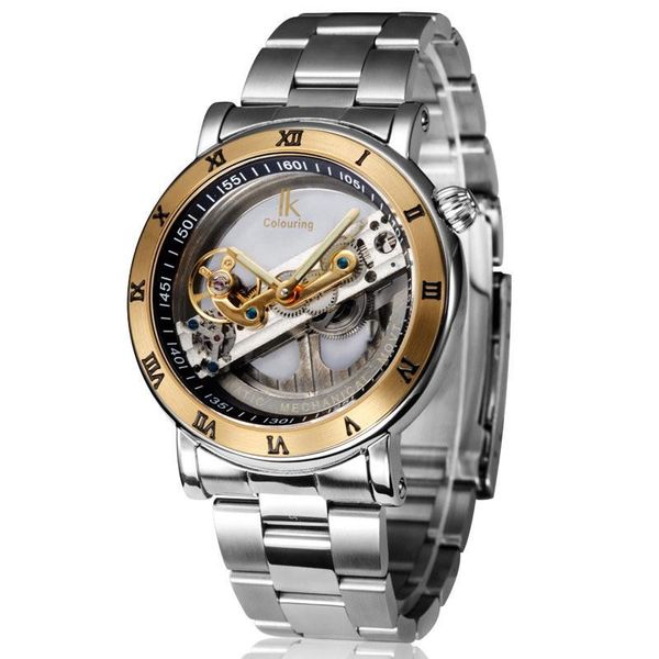 wristwatches luxury women wristwatch automatic mechanical skeleton transparent brand men watch stainless steel montre homme, Slivery;brown
wristwatches luxury women wristwatch automatic mechanical skeleton transparent brand men watch stainless steel montre homme, Slivery;brown