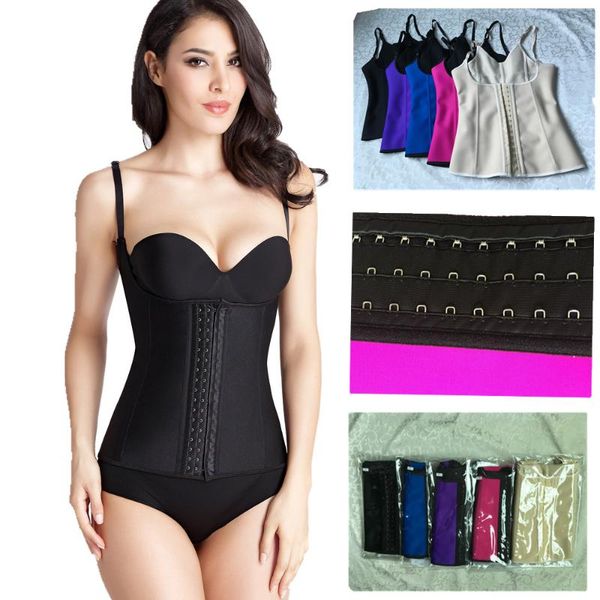women's shapers shapewear body vest three-layer small shoulder strap rubber 9 steel rib belly contracting latex reducing girdles shapin, Black;white
women's shapers shapewear body vest three-layer small shoulder strap rubber 9 steel rib belly contracting latex reducing girdles shapin, Black;white