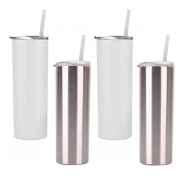 20oz blank sublimation tumbler stainless steel straight heat transfer skinny with straw water bottles coffee mug drink
20oz blank sublimation tumbler stainless steel straight heat transfer skinny with straw water bottles coffee mug drink
