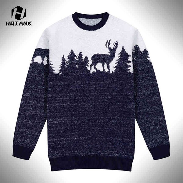 2021 new men's round-neck knitted warm sweater fawn christmas tree printing pullovers men casual long sve mens slim sweaters, Black
2021 new men's round-neck knitted warm sweater fawn christmas tree printing pullovers men casual long sve mens slim sweaters, Black