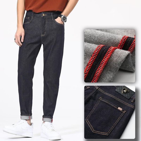 men's jeans y9115 summer men's oversized washed retro simple leather sign zipper casual classic all-match street male denim pants, Blue
men's jeans y9115 summer men's oversized washed retro simple leather sign zipper casual classic all-match street male denim pants, Blue