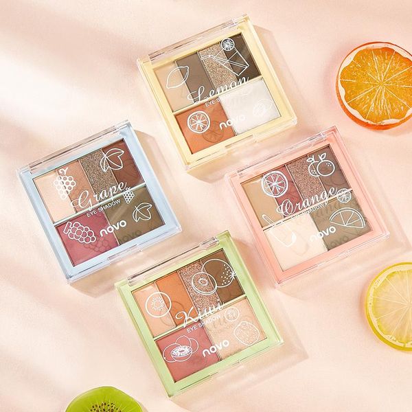 eye shadow 6 color palette matte texture shimmer pearlescent earth long-lasting easy-to-color eyeshadow makeup
eye shadow 6 color palette matte texture shimmer pearlescent earth long-lasting easy-to-color eyeshadow makeup