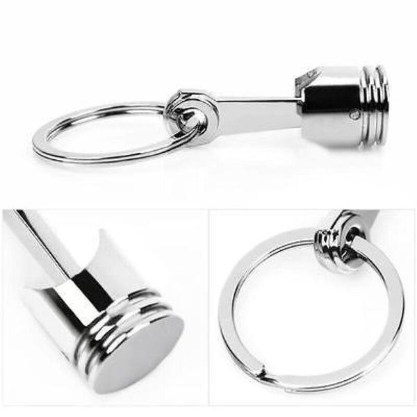 keychains car keychain men's portable keyring alloy metal engine piston model keyfob gift interior accessories, Silver
keychains car keychain men's portable keyring alloy metal engine piston model keyfob gift interior accessories, Silver