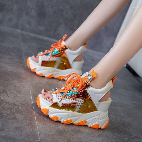 sandals fashion patchwork hollow woman platform 2021 wedges heightening shoes 10cm light sewing mesh lace-up leisure rome1, Black
sandals fashion patchwork hollow woman platform 2021 wedges heightening shoes 10cm light sewing mesh lace-up leisure rome1, Black