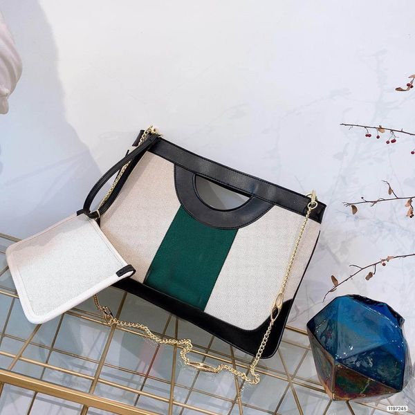 new classic designer women handbags fashion chain crossbody canvas bags designer women bookbag bags purse tote bags 25cm 35cm