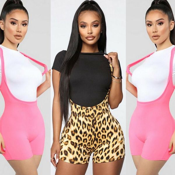 women's jumpsuits & rompers fashion women playsuit slim shorts summer casual jumpsuit leopard print solid color high waist female bodys, Black;white
women's jumpsuits & rompers fashion women playsuit slim shorts summer casual jumpsuit leopard print solid color high waist female bodys, Black;white