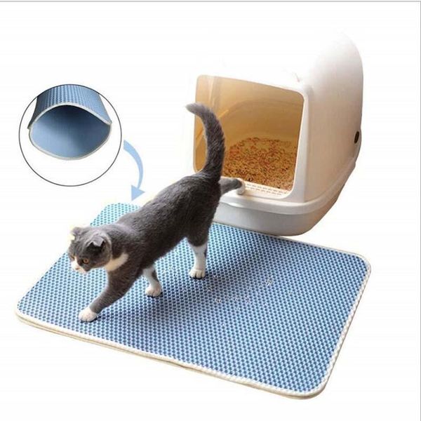 cat beds & furniture waterproof pet litter mat foldable eva double-layer cats bottom non-slip layer catcher
cat beds & furniture waterproof pet litter mat foldable eva double-layer cats bottom non-slip layer catcher