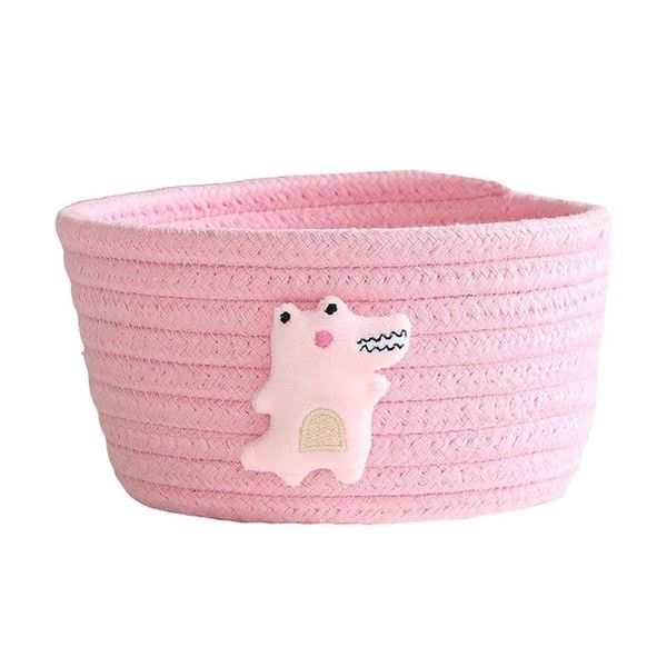 storage baskets hand woven cotton cord basket desksundries toys organizer bin 16x9cm
storage baskets hand woven cotton cord basket desksundries toys organizer bin 16x9cm