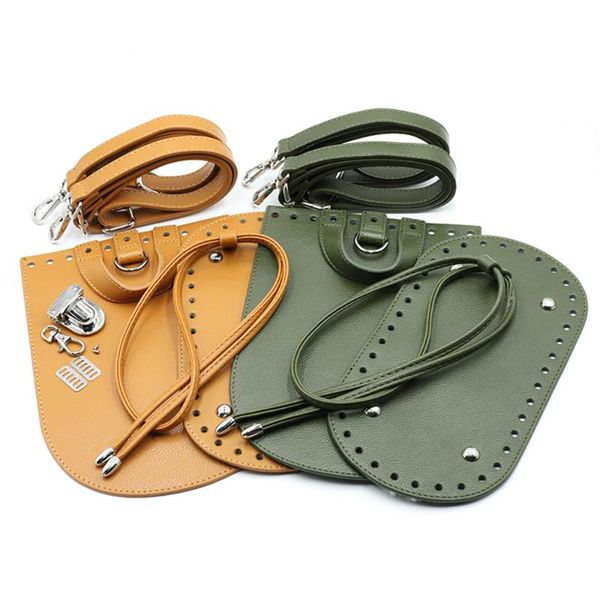 bag parts & accessories 7pcs /set handmade handbag shoulder strap woven set leather bottoms with hardware for diy backpack, Black
bag parts & accessories 7pcs /set handmade handbag shoulder strap woven set leather bottoms with hardware for diy backpack, Black