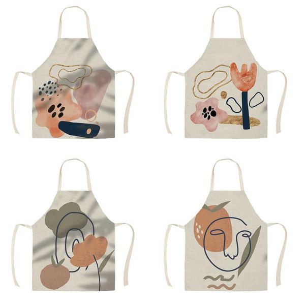 aprons simple ins nordic style children's kitchen linen printing household cleaning cooking anti-fouling apron
aprons simple ins nordic style children's kitchen linen printing household cleaning cooking anti-fouling apron