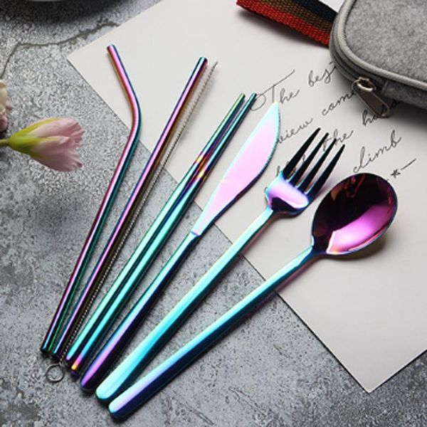 dinnerware sets 8pcs straw cutter fork spoon brush chopstick kit outdoor camping travel picnic school office use tableware flatware set
dinnerware sets 8pcs straw cutter fork spoon brush chopstick kit outdoor camping travel picnic school office use tableware flatware set