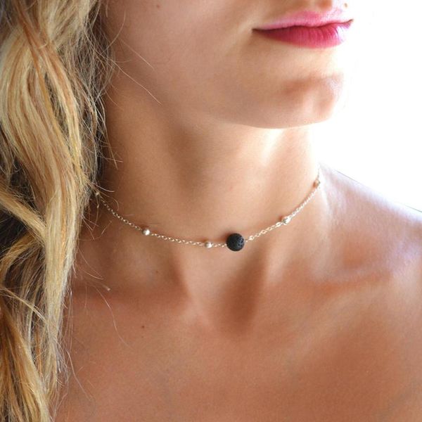 chokers elegant clavicle necklace fashion black ball pendant charm beaded choker for women girls jewerly gift, Golden;silver
chokers elegant clavicle necklace fashion black ball pendant charm beaded choker for women girls jewerly gift, Golden;silver