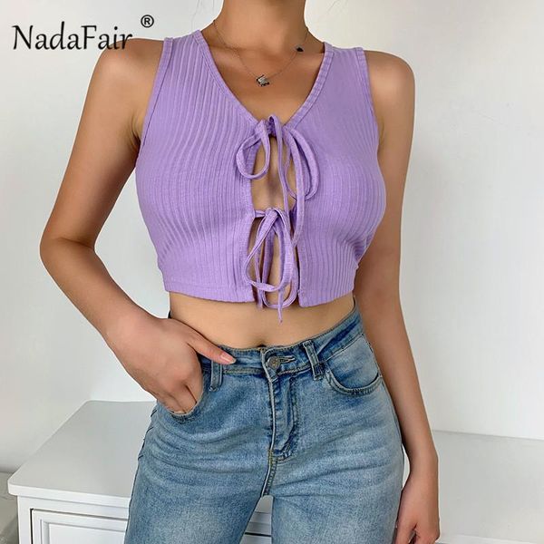 women's tanks & camis nadafair pure lace-up cardigan crop knotted tie bow rid knitted sleeveless open summer tank women, White
women's tanks & camis nadafair pure lace-up cardigan crop knotted tie bow rid knitted sleeveless open summer tank women, White
